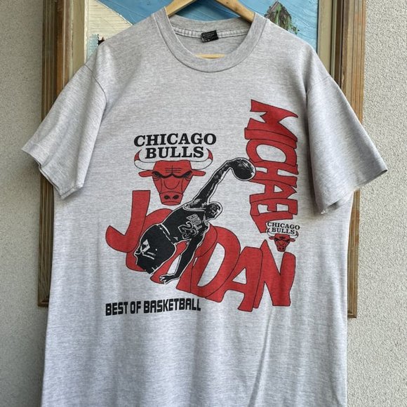 Vintage 90s Michael Jordan Chicago Bulls Nba Basketball Tee - Picture 1 of 1